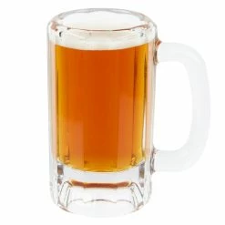 Libbey 5016 12 Oz. Paneled Beer Mug - 12/Case 5 Libbey 5016 12 Oz. Paneled Beer Mug - 12/Case -Wine Glasses Shop 1004178