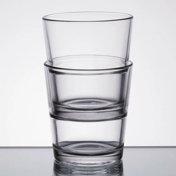 Libbey 15769 Restaurant Basics 12 Oz. Customizable Stackable Rocks / Double Old Fashioned Glass - 24/Case 3 Libbey 15769 Restaurant Basics 12 Oz. Customizable Stackable Rocks / Double Old Fashioned Glass - 24/Case - Image 3