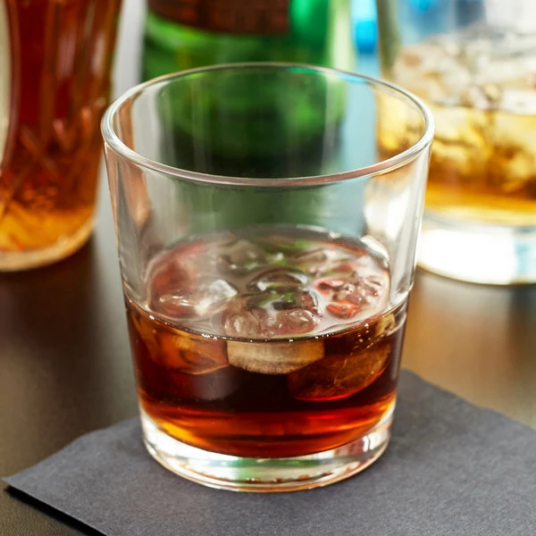 Libbey 15769 Restaurant Basics 12 Oz. Customizable Stackable Rocks / Double Old Fashioned Glass - 24/Case 1 Libbey 15769 Restaurant Basics 12 Oz. Customizable Stackable Rocks / Double Old Fashioned Glass - 24/Case