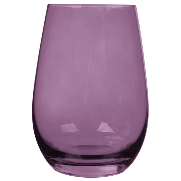 Stolzle S3528112E Elements 16.5 Oz. Purple Stemless Wine Glass / Tumbler - 24/Case 2 Stolzle S3528112E Elements 16.5 Oz. Purple Stemless Wine Glass / Tumbler - 24/Case - Image 2