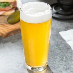 Libbey 14816HT 16 Oz. Rim Tempered Pub Glass - 12/Case -Wine Glasses Shop 1496829