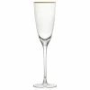 10 Strawberry Street Markle 12 Oz. Gold Rimmed Champagne Flute - 4/Pack