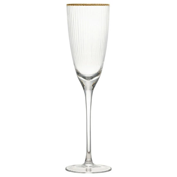 10 Strawberry Street Markle 12 Oz. Gold Rimmed Champagne Flute - 4/Pack 1 10 Strawberry Street Markle 12 Oz. Gold Rimmed Champagne Flute - 4/Pack