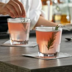 Anchor Hocking 799U New Orleans 9 Oz. Tall Rocks / Old Fashioned Glass - 36/Case