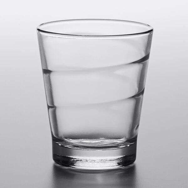 Duralex 1070AB06 Spirale 10.625 Oz. Stackable Glass Tumbler - 24/Case 2 Duralex 1070AB06 Spirale 10.625 Oz. Stackable Glass Tumbler - 24/Case - Image 2