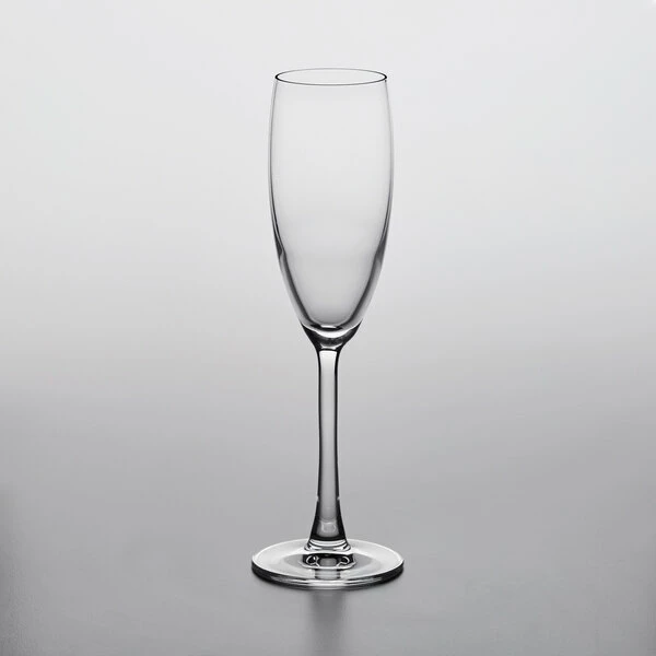 Nude 67076-024 Reserva 5.75 Oz. Flute Glass - 24/Case 2 Nude 67076-024 Reserva 5.75 Oz. Flute Glass - 24/Case - Image 2