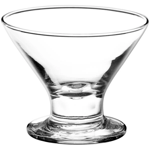Acopa 8 Oz. Footed Martini / Dessert Glass - 12/Case 2 Acopa 8 Oz. Footed Martini / Dessert Glass - 12/Case - Image 2