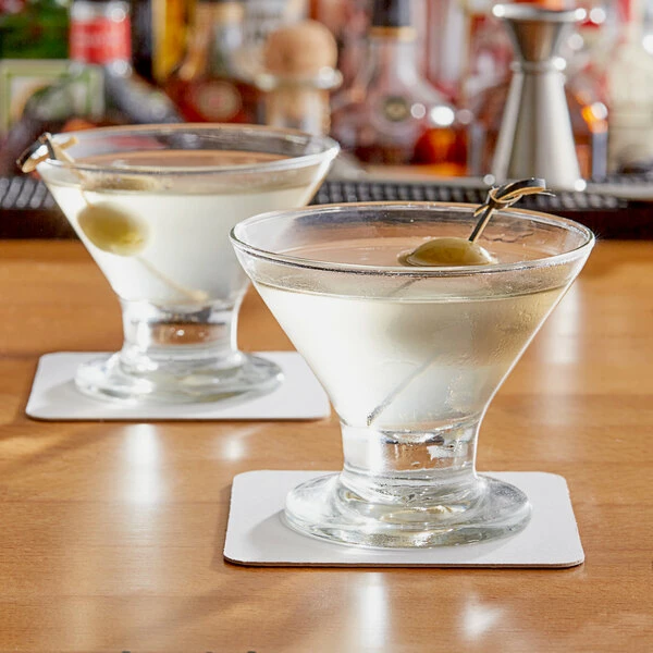 Acopa 8 Oz. Footed Martini / Dessert Glass - 12/Case 1 Acopa 8 Oz. Footed Martini / Dessert Glass - 12/Case