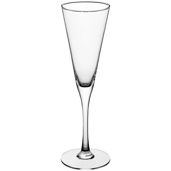 Acopa Select 6 Oz. Trumpet Flute Glass - 12/Pack 2 Acopa Select 6 Oz. Trumpet Flute Glass - 12/Pack - Image 2