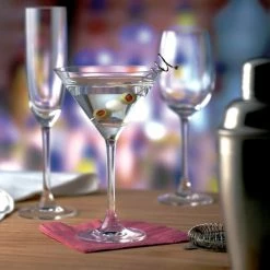 Stolzle 3810025T New York 8.75 Oz. Martini Glass - 6/Pack -Wine Glasses Shop 600534
