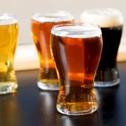 Libbey 4809 5 Oz. Mini Pub Beer Tasting Glass - 4/Pack -Wine Glasses Shop 770370