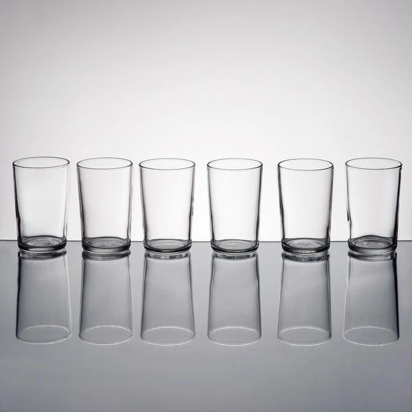 Libbey 56 Straight Sided 5 Oz. Juice Glass / Tasting Glass - 6/Pack 3 Libbey 56 Straight Sided 5 Oz. Juice Glass / Tasting Glass - 6/Pack - Image 3