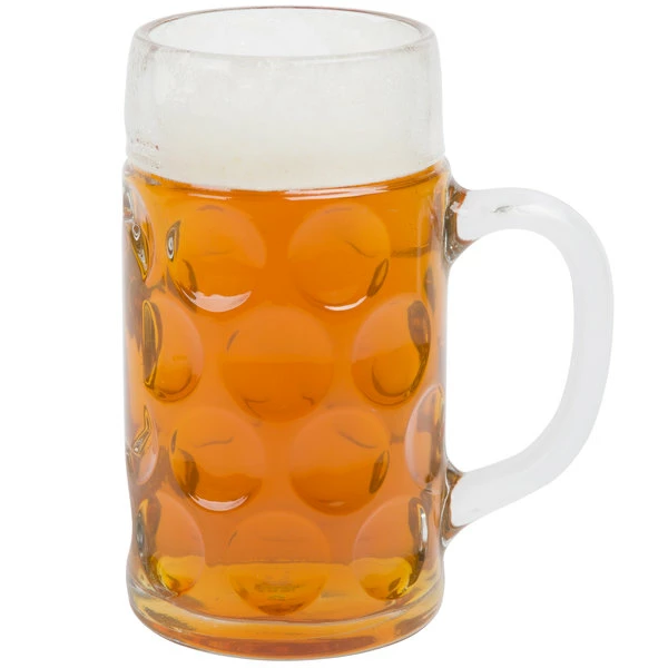 Stolzle 04533/808067 Assorted Specialty 35 Oz. Oktoberfest Beer Mug - 6/Case 3 Stolzle 04533/808067 Assorted Specialty 35 Oz. Oktoberfest Beer Mug - 6/Case - Image 3